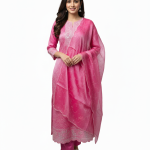 Exclusive Zimichu Georgette New Stylish Semi Stitched Party Shalwer Kameez 4 pcs for Women/Girls