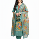 Marshall New Cotton Unstitched High Quality Three Piece For Women - 3 Piece Dress - New Collection